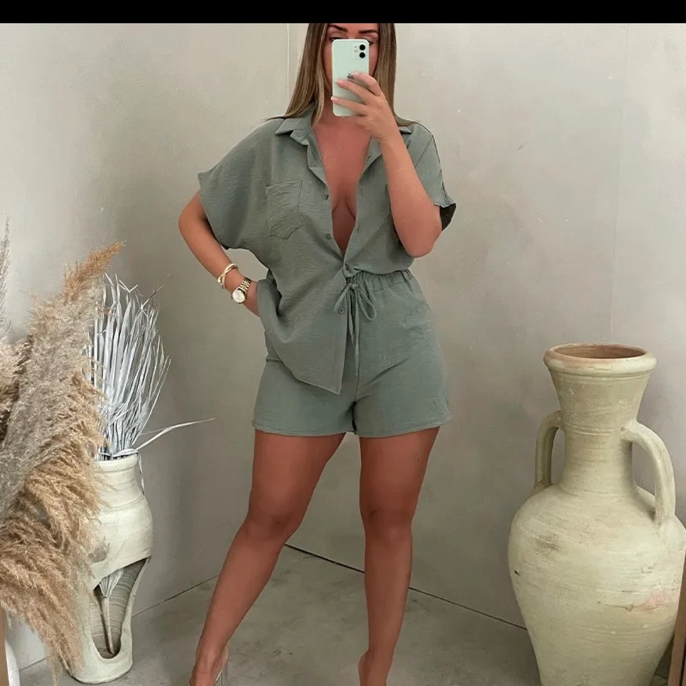 Green Matching Set